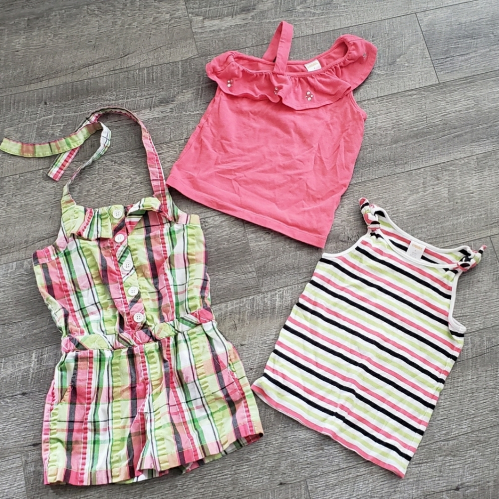 Gymboree Sz 4 Summer 3 Piece Set